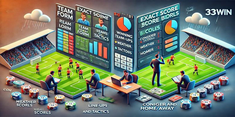 Nghiên cứu kỹ lưỡng và quản lý vốn giúp tăng cơ hội thắng Exact Score